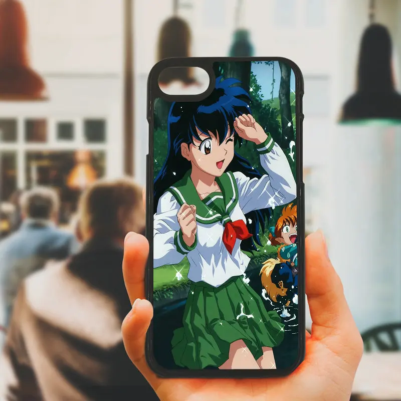 Милый аниме Inuyasha мобильный твердый корпус для телефона пластиковый