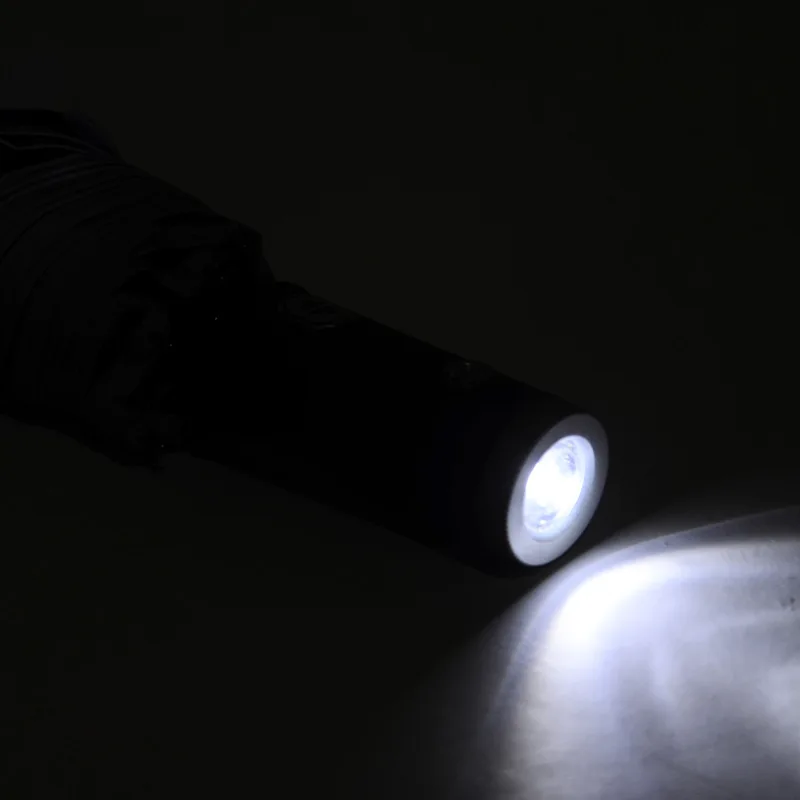 Новый высококачественный автоматический складной зонт LDAJMW светодиодный фонарик