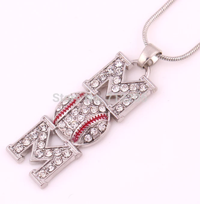 Новый продукт 30 шт цинк Heirloom Finds бейсбольный Софтбол Марка MOM Pave Хрустальная