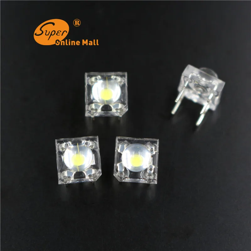 100 шт./лот LED 5 мм RGB Пиранья Супер Потока ОБЩИЙ Анод КРАСНЫЙ/СИНИЙ/ЗЕЛЕНЫЙ купол