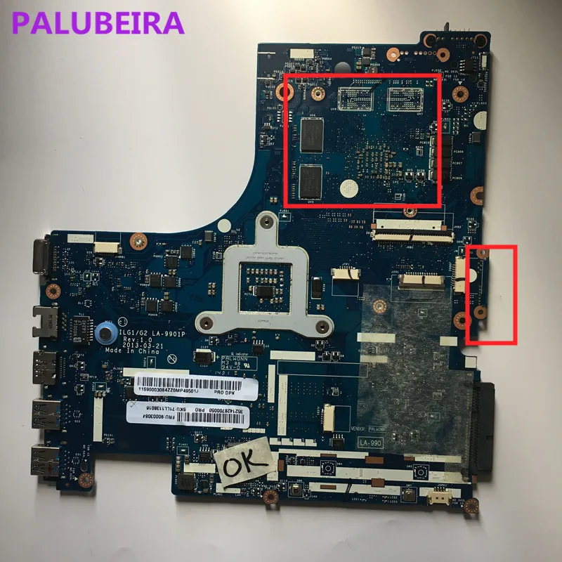 PALUBEIRA Free Shipping Laptop Motherboard For Lenovo G500S motherboard VILG1 LA-9901P HM70 100% Tested | Компьютеры и офис