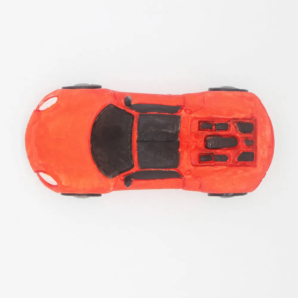 3D спортивная Автомобильная фотоформа форма для шоколада рулон сахара украшение