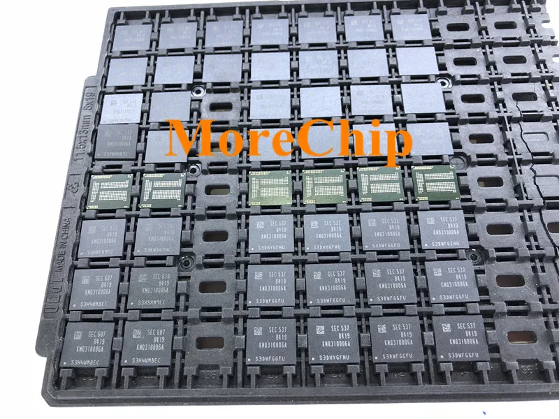 Флэш память KMQ310006A B419 eMMC BGA221 IC Chip 1 шт./лот|Платы для мобильных телефонов| |