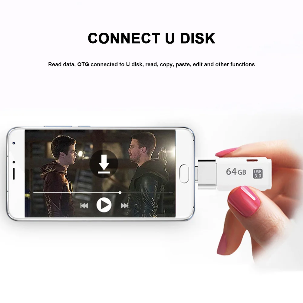 Новый горячий мини микро USB папа к Женский OTG адаптер конвертер для Huawei Xiaomi Android