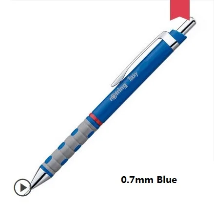 Rotring 0,35 мм/0,5 мм 0,7 мм/1,0 мм Tikky механический карандаш красный черный синий белый Plactis ручка держатель автоматический карандаш ручка для рисования