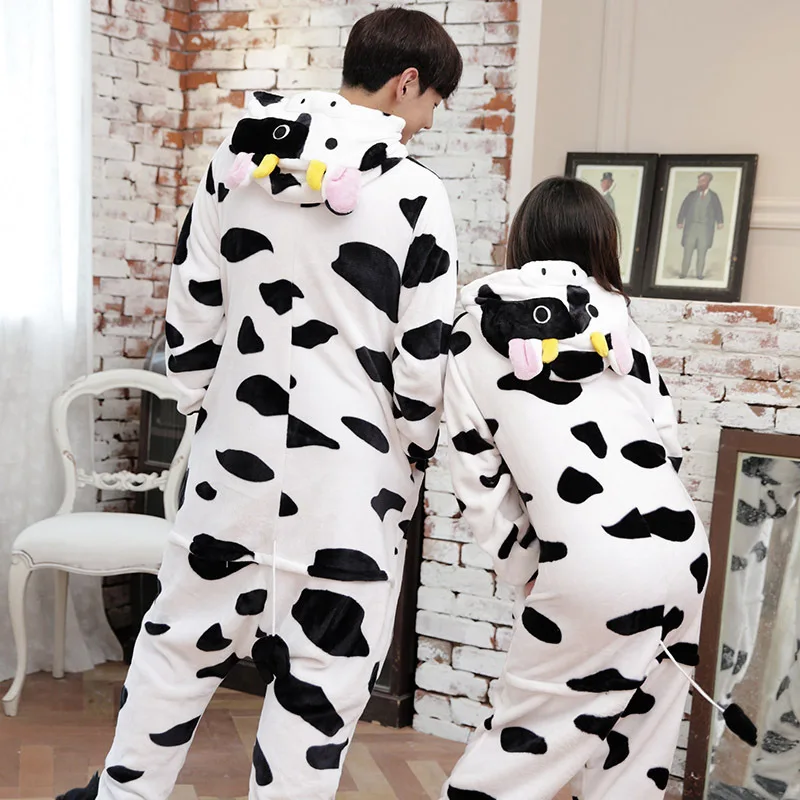 JINUO High Quality Adults Kids Flannel Onesie Pajamas Family Clothes Cartoon Animal Sleepwear Suit | Мать и ребенок