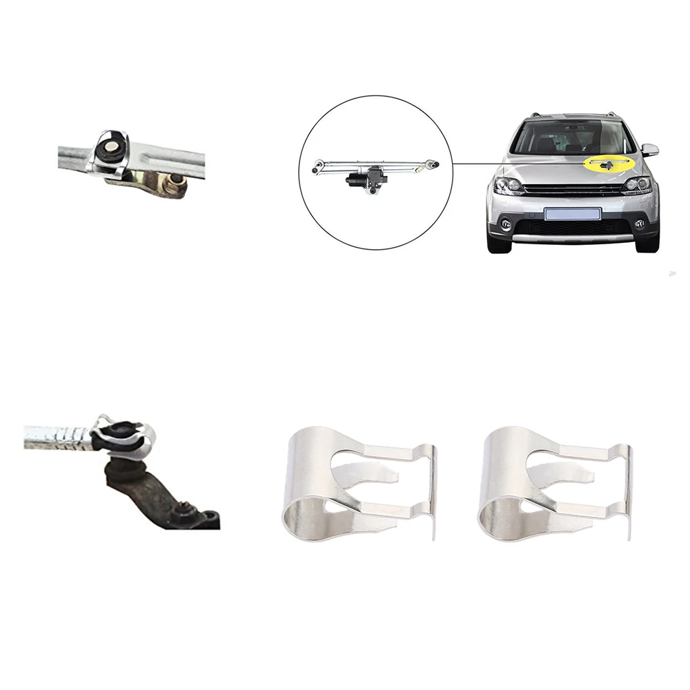 Пара сцепных электродвигателей стеклоочистителя KKmoon подвесные стержни комплект