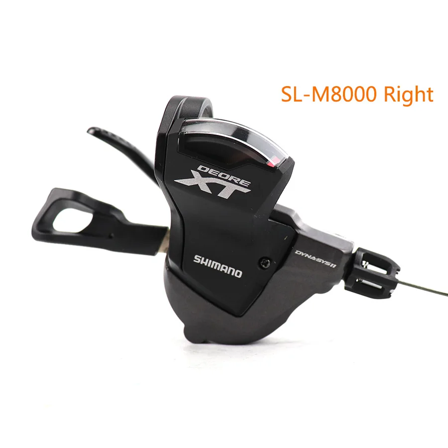 Shimano Deore XT SL M8000 11S 2/3x11S рычаг переключения скоростей Rapidfire Plus переключения рычагов переключения передач для горного велосипеда с внутренним кабелем