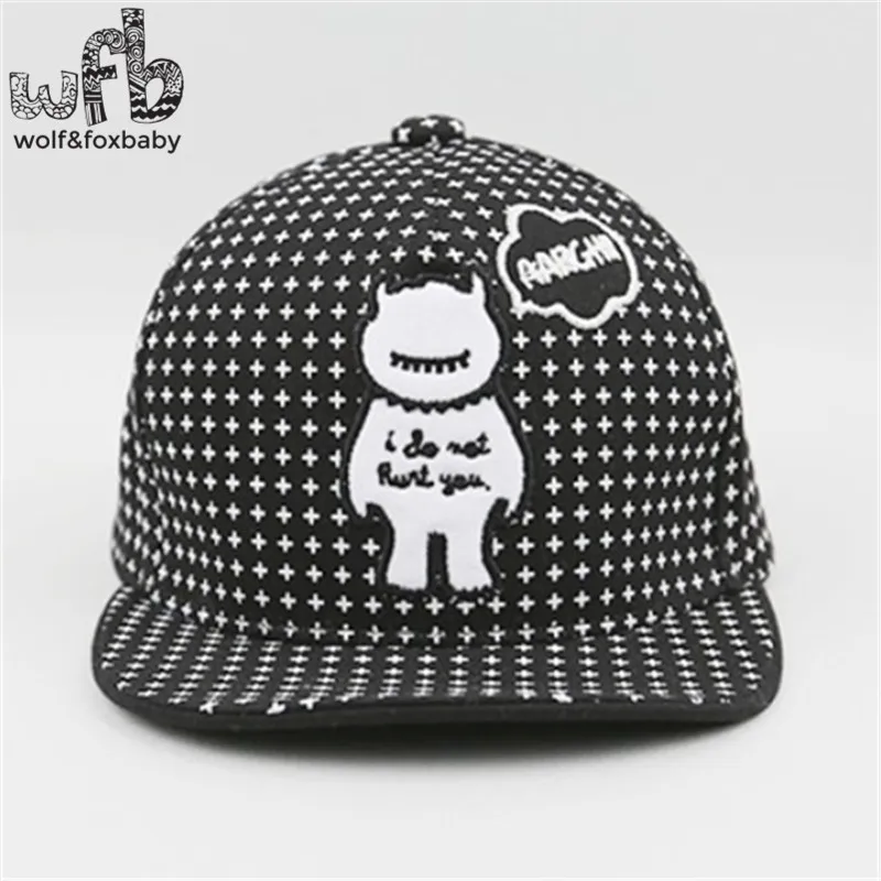 Retail 50CM round cap cartoon demon Baseball fashion baby children infant kids spring autumn fall | Детская одежда и обувь