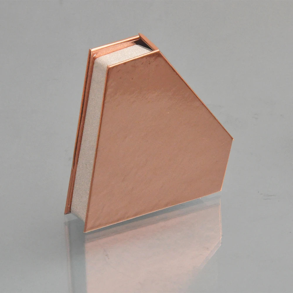 100pcs wholesale false eyelash packaging box lash boxes custom your logo fake 3D mink lashes strips diamond magnetic case empty | Красота и