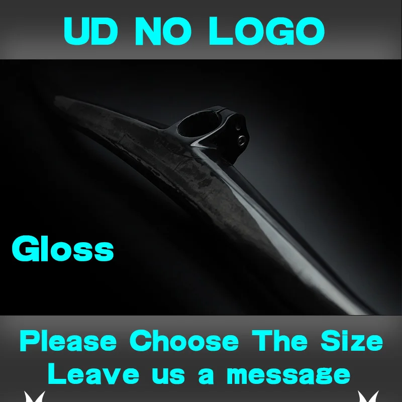 NO logo UD Gloss UD Custom Champion короткий руль MTB велосипедный руль 6 градусов однообразный Интегрированный руль со стволом без логотипа или цвета - Цвет: NO logo UD Gloss