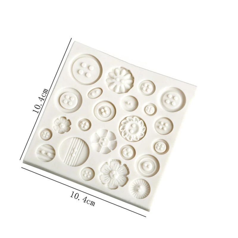 Милые силиконовые формы в форме пуговиц для помадки шоколада печенья кухни|Формы