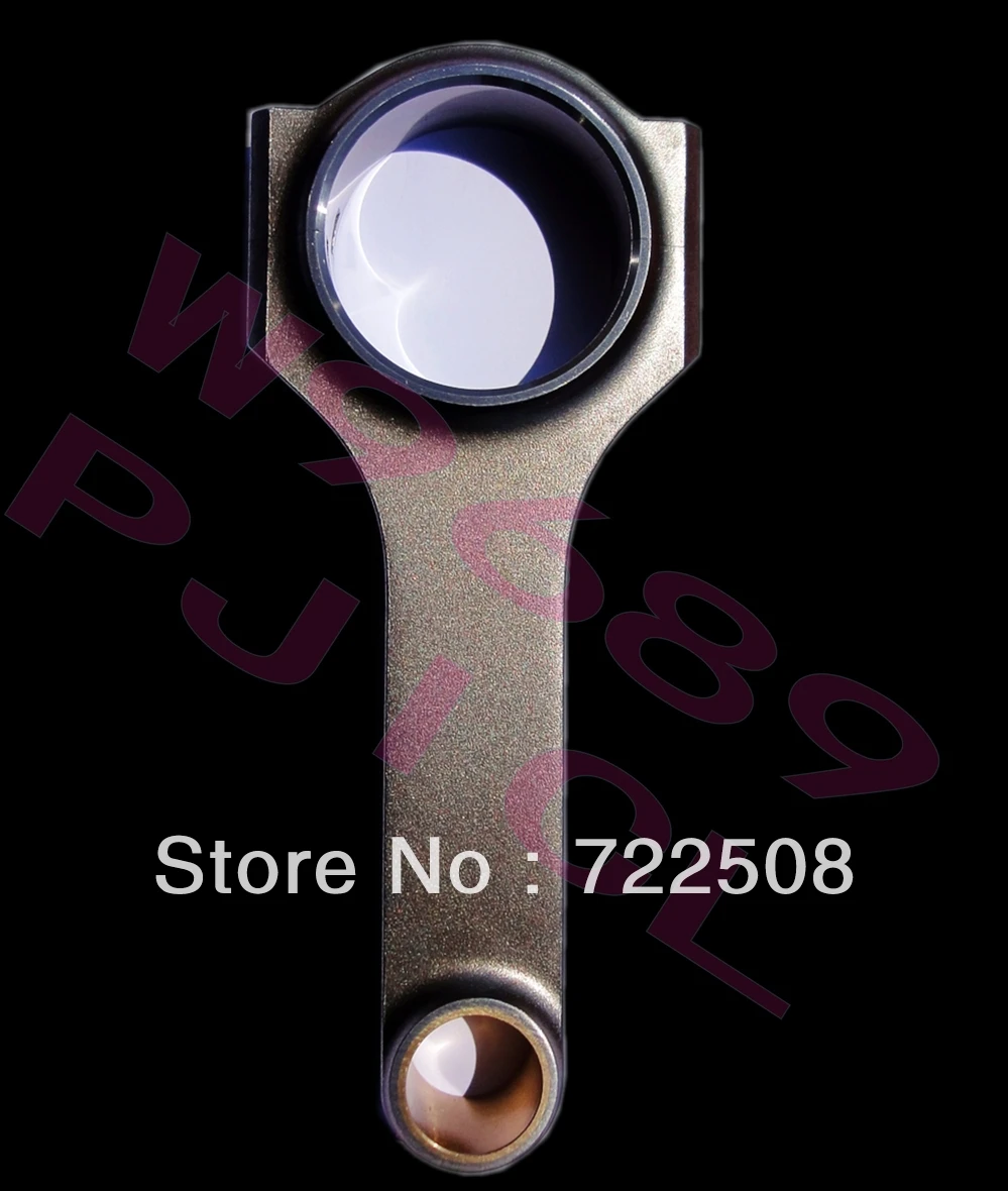 

For Opel CIH CUSTOMIZED 128mm connecting rods H beam forged billet 4340 conrods free shipping high performance fitting ARP 3/8''