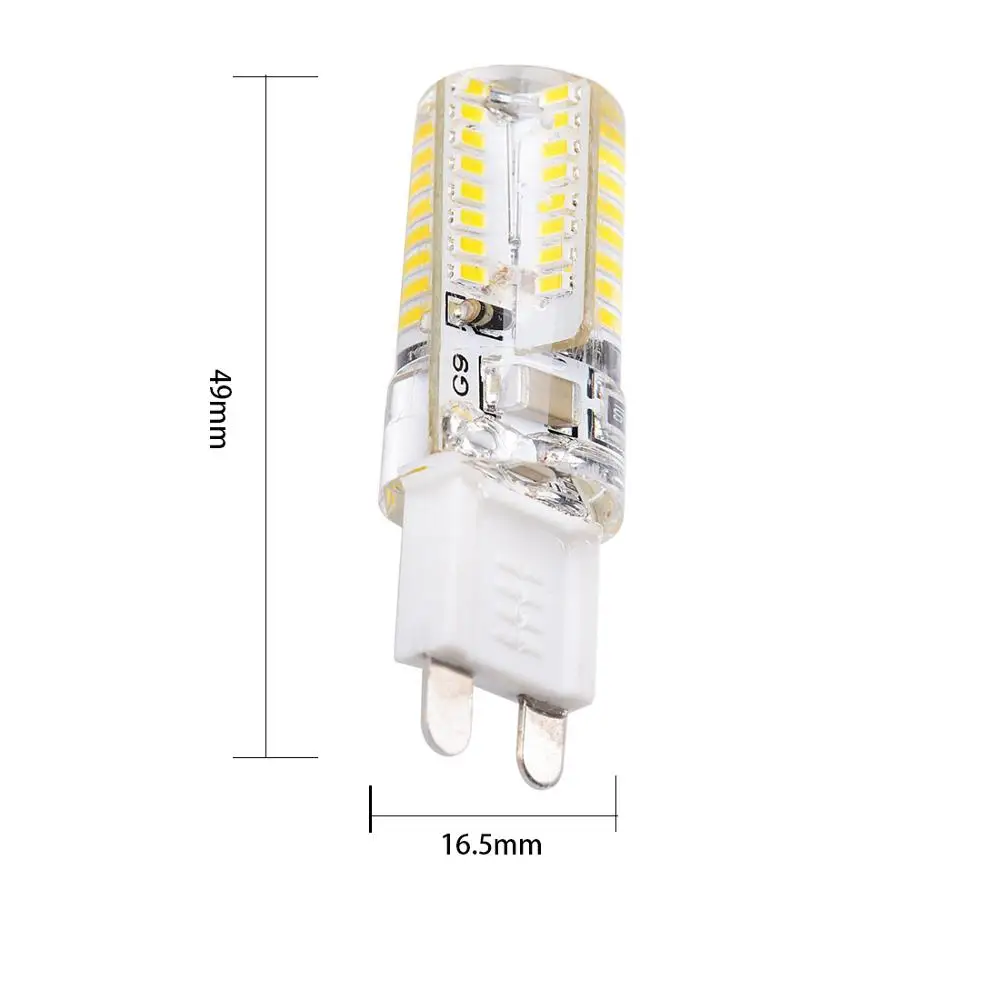 Светодиодная лампа G9 с теплым/естественным/холодным белым светом сменные