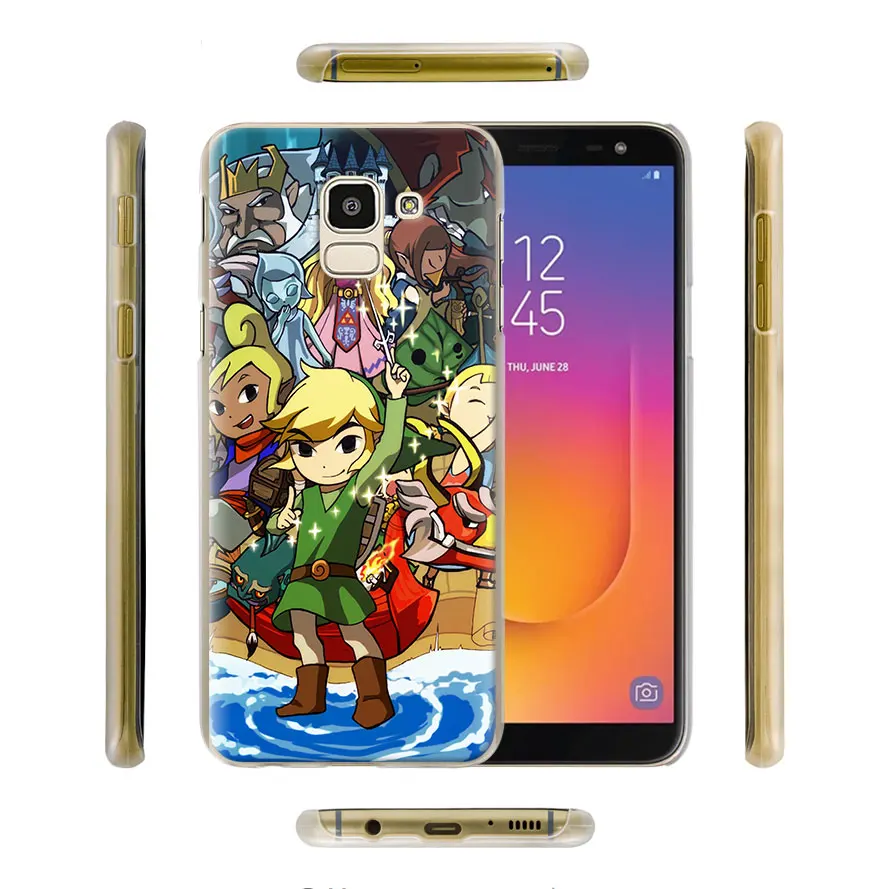 Легенда о Zeldas чехол для samsung Galaxy A30 A40 A50 A70 A6 A8 плюс A7 A9 M30 Футляр для телефона