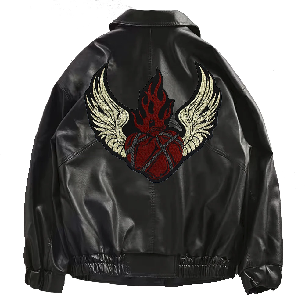 5 шт. декоративные нашивки с вышивкой в виде сердца | Дом и сад