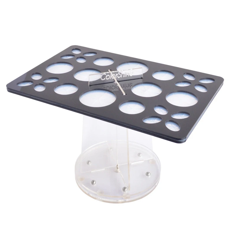 26 отверстий Держатель кистей для макияжа Круглое Отверстие квадратное отверстие