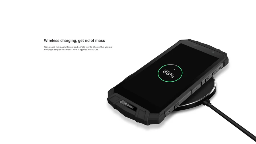DOOGEE S60 Lite Android 7,0 4G мобильный телефон 5," Восьмиядерный 4 Гб+ 32 ГБ 5580 мАч двойной 13+ 8 Мп IP68 Водонепроницаемый отпечаток пальца NFC OTA