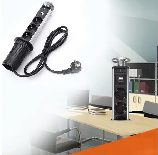 

Tomada Usb Orvibo Plug Outlet Pop Up Pull Power Point Socket Kitchen Office Desk Worktop,Czech Republic Wholesale/Retail