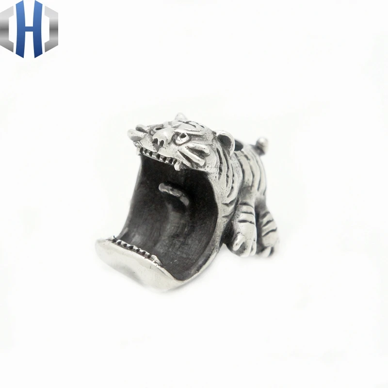 Нож кулон с бусинами и зонтиком EDC Big Mouth Tiger|Ножи| |