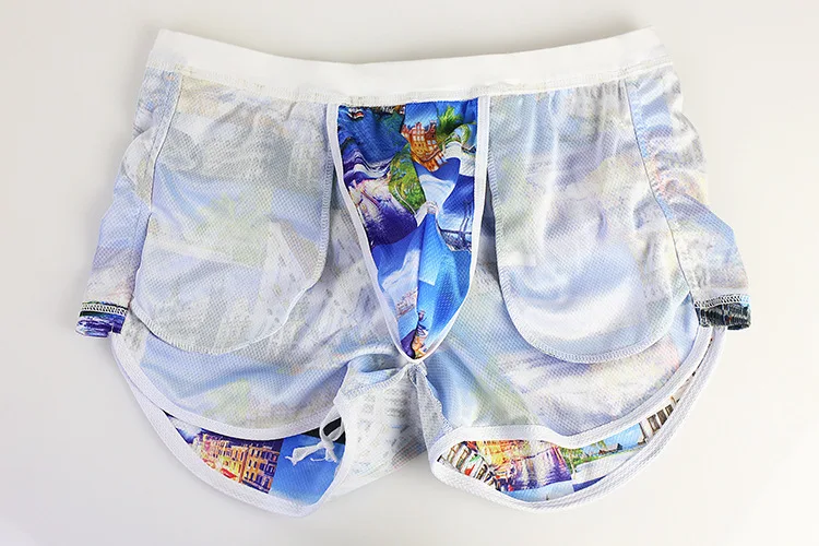 Трусы-боксеры мужские летние дышащие быстросохнущие | Спорт и развлечения