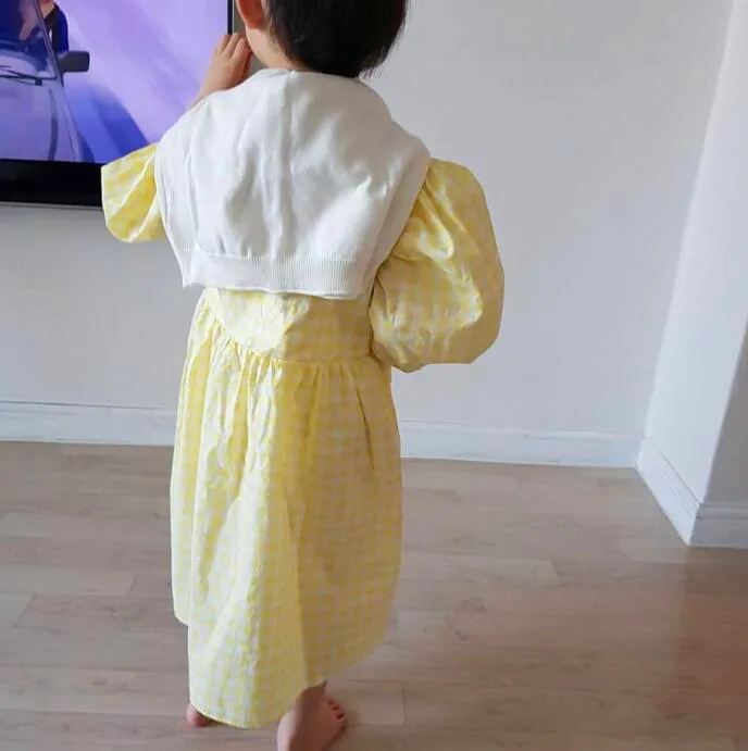2019 Japan&ampkorean Toddler Kids Girl Dress Plaid Casual Fashion Autumn Clothings | Детская одежда и обувь
