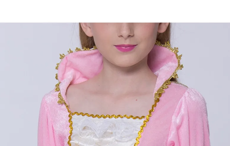 New arrival Christmas red princess dress Elsa/anna sleeping beauty winter/autumn girls CXCC-0098 | Детская одежда и обувь