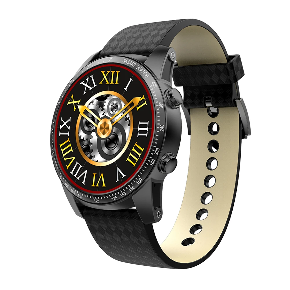 Kingwear KW99 1,3" Смарт-часы телефон Android 5,1 MTK6580 ram 512MB rom 8GB gps WiFi 3g SIM карта монитор сердечного ритма умные часы