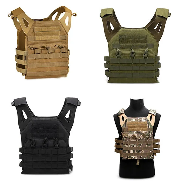

Wholesale Army Green Tactical Combat Vest JPC Outdoor Hunting Wargame Paintball Protective Plate Carrier Waistcoat Airsof