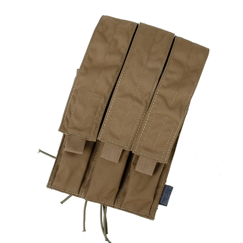 Coyote Brown TMC тактическая Тройная журнальная сумка Kriss Vector MOLLE Mag Carrier SMG Mag Camo Военная переноска магазинная сумка 2121 - Цвет: Coyote Brown