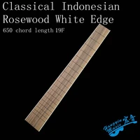classical guitar indonesia rosewood white edge wrapped fingerboard arc free flat guitar making material accessories
