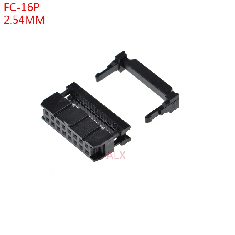 10 шт. разъем IDC 2 54 мм JTAG ISP двухрядный 2x8PIN 16pin FC 16p для кабеля | Обустройство дома