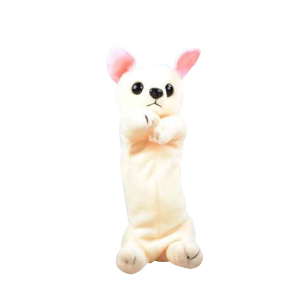 chihuahua New Cartoon Plush Dog Pencil Case Animal Funny Animal Shaped Pen Bag For Kids Schools Offices Supplies Stationery - Цвет: chihuahua
