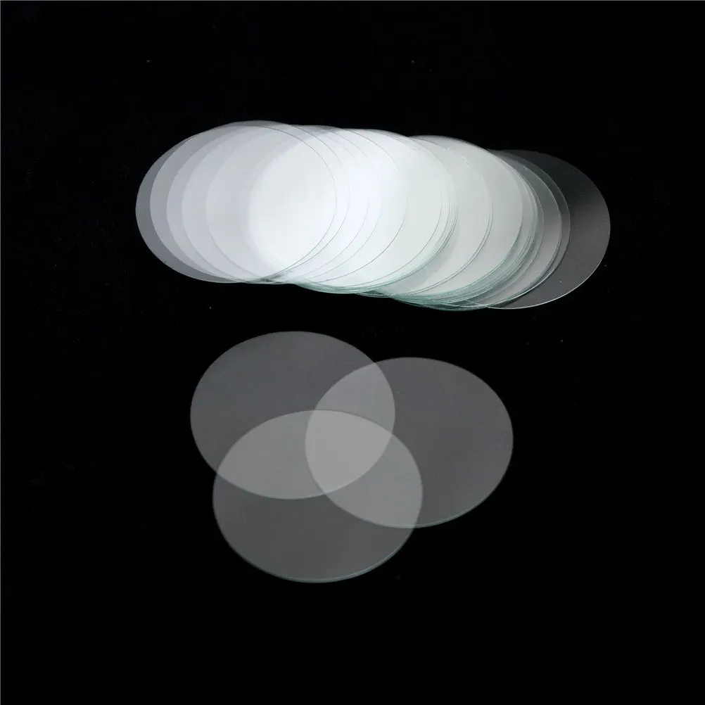 

Circular Round Microscope Slide Coverslip Cover For Lab Medical Glass Diameter 25mm 100Pcs/lot
