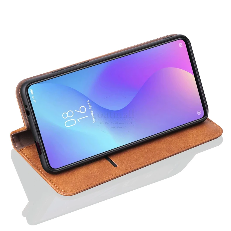 Роскошный тонкий кожаный чехол-книжка в стиле ретро для Xiaomi mi 9 T, чехол-кошелек с подставкой для карт, Магнитный чехол-книжка для mi 9T Pro 9 lite, чехол для телефона