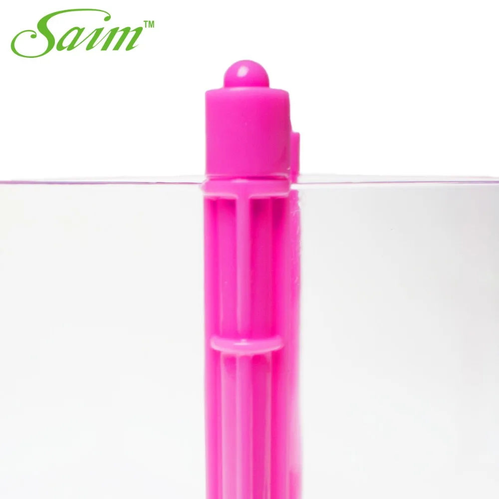 Мини аквариум для рыбы бетта пластиковые миски акриловый цилиндр изолированный