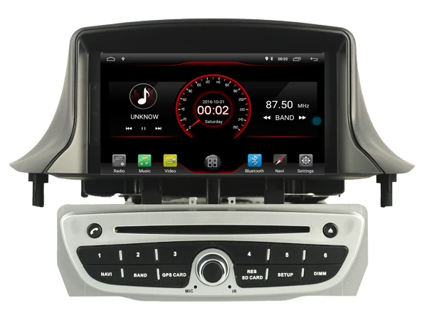 DE! AVGOTOP Android 9 автомобильный Радио навигационный плеер для RENAULT MeganeIII Fluence(2009-2011) MP3 MP4 Wifi автомобиля gps