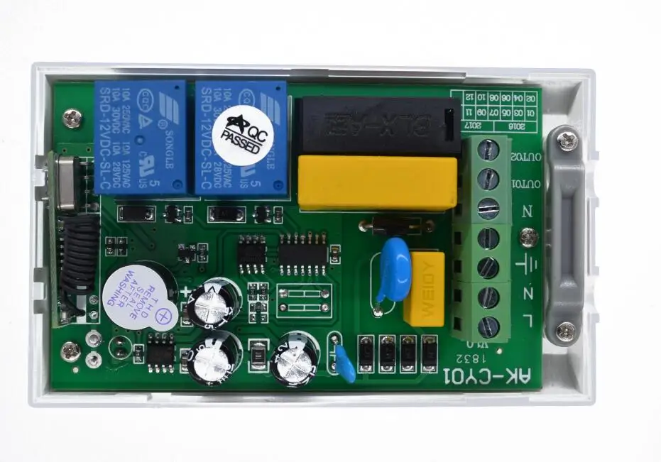 433 м AC220V 220 В интеллектуальный цифровой RF беспроводной переключатель системы