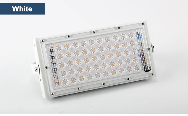 Светодиодный прожектор светильник 50W 220V 240V заливающее светильник IP65 Водонепроницаемый наружной стены отражатель светильник ing Сад Квадратный точечный светильник