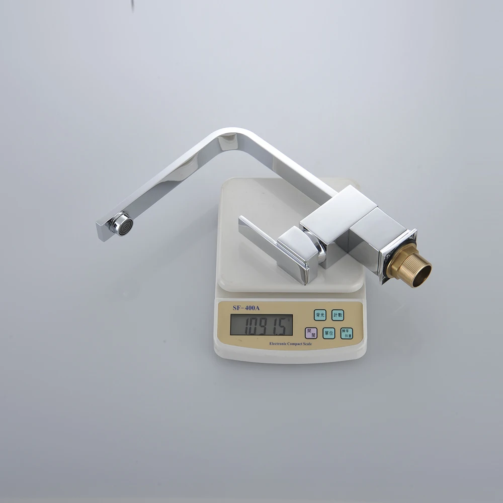 BAKALA Новый однорычажный кухонный красивый квадратный поворотный смеситель 180