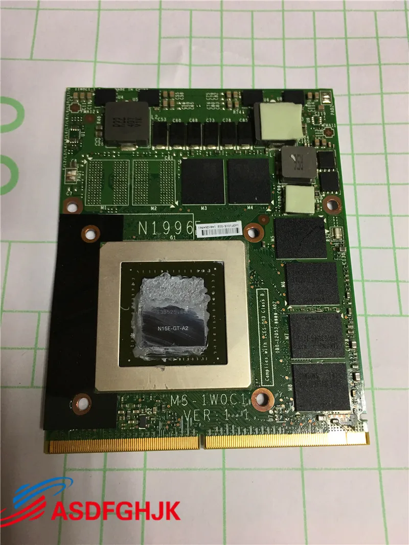 Used  Original FOR Nvidia GeForce GTX870M 3GB GDDR5 Graphics Card For MSI GT70 MS-1763 GT60 MS-16F4 MS-1W0C1 N15E-GT-A2 TESED OK