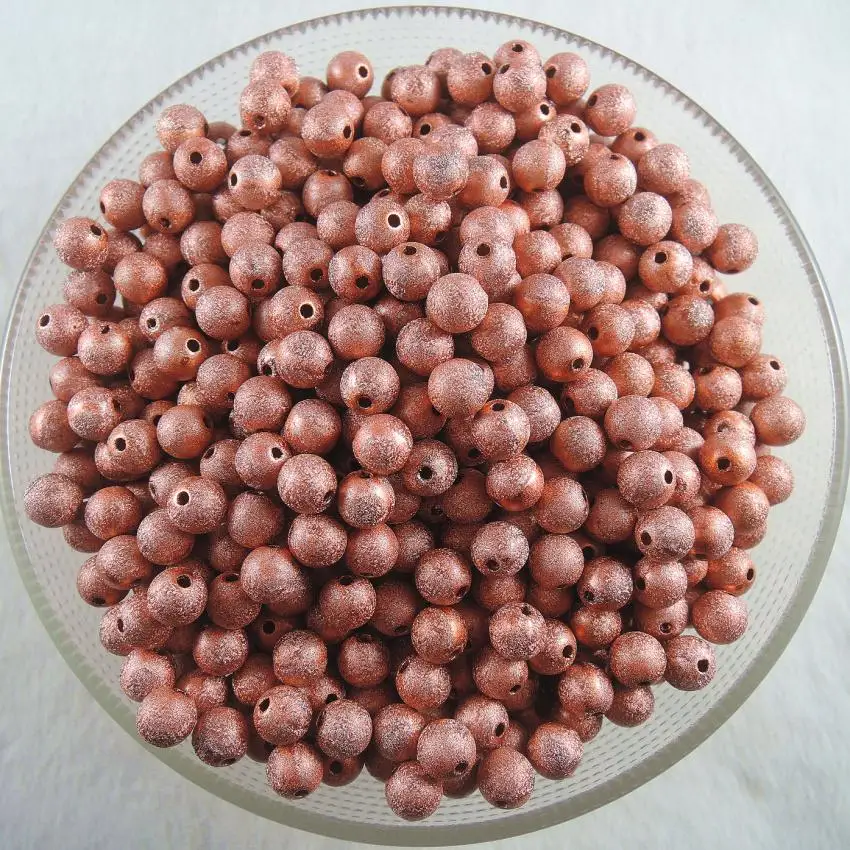 Бесплатная доставка круглые акриловые бусины с оранжевыми звездочками шармы для