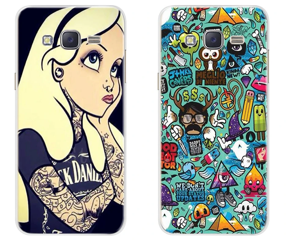Милый чехол с рисунком для samsung Galaxy J2 Prime G532 Fundas, мягкий силиконовый чехол на заднюю панель s для samsung Galaxy J2 J 2 Prime G532F