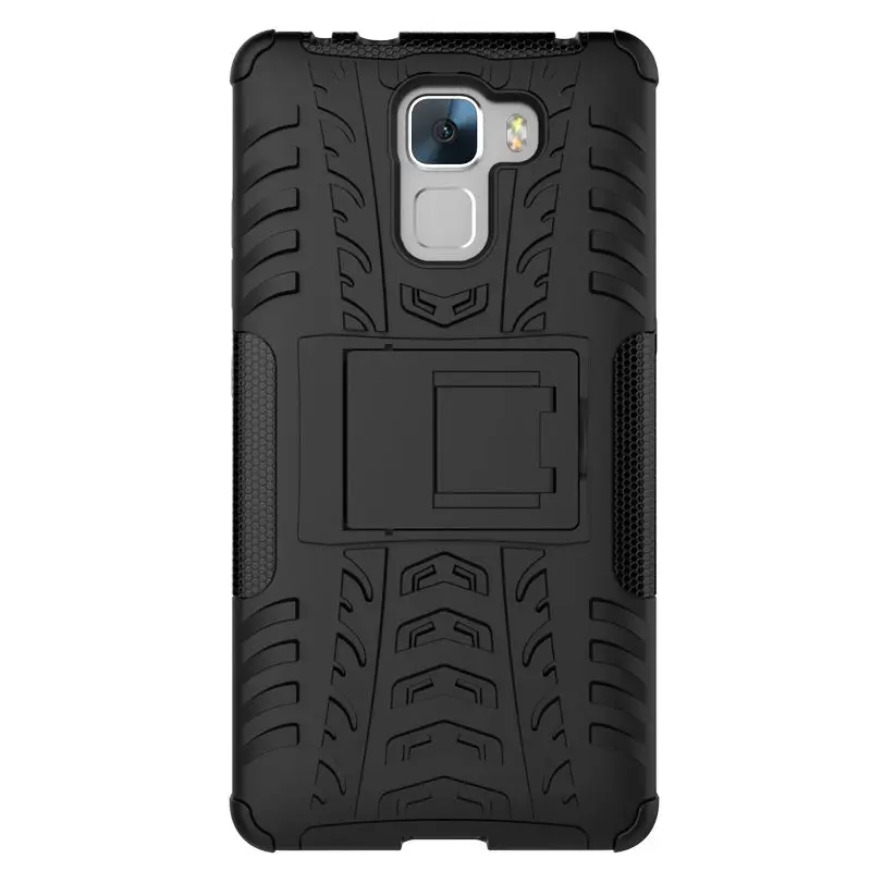 Fundas Высокое качество PC + ТПУ чехол для телефона huawei Honor 7 Heavy Duty Защита задняя