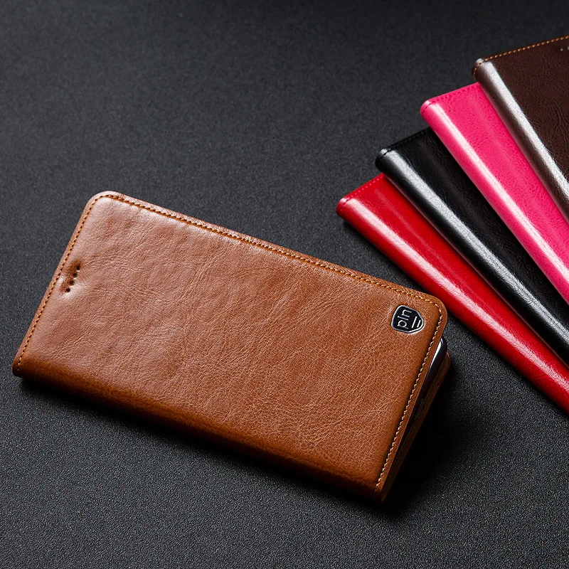 For Oneplus 2 / One Plus Two Case Genuine Leather Stand Flip Magnetic Mobile Phone Cover + Free Gift | Мобильные телефоны и