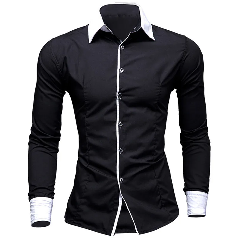 Neue мужские Рубашки повседневные рубашки Гавайский стиль Dunne Lange Kleid Camisa Masculina M-XXL |