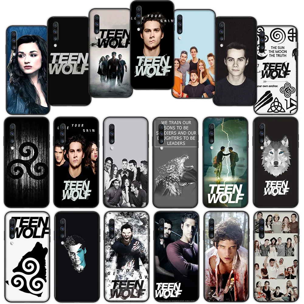 Мягкий чехол Teen Wolf для Samsung Galaxy A50 A6 Plus A7 A8 2018 A5 A9 A10 A30 A40 A70|Бамперы| |