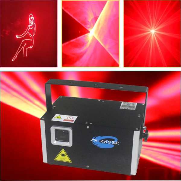 Фонарь Лазерный LH SAR3000 3000 МВт Одноцветный красный DMX512 + ILDA SD карта|outdoor laser lights|mini