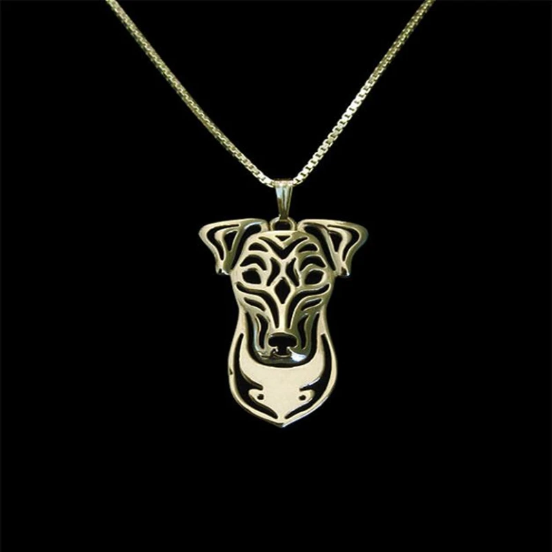 1 шт. хиппи шик лиса терьер Чокеры ожерелья и кулоны Бохо Щенок Pet собака ожерелье