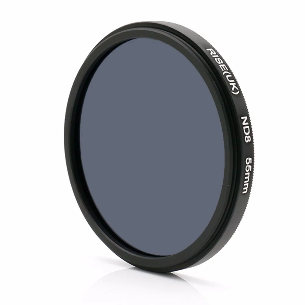 RISE (UK) 55 мм набор фильтров нейтральной плотности для объектива ND2 ND4 ND8 ND 2 4 8 Nikon Canon